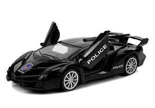 Mänguauto politsei, must hind ja info | Poiste mänguasjad | kaup24.ee