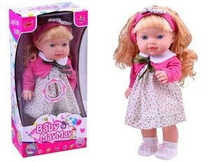 Интерактивная кукла - малышка MayMay, розовая цена и информация | Игрушки для девочек | kaup24.ee