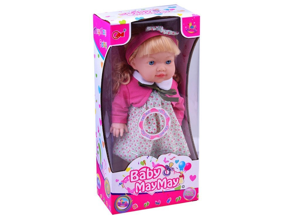 Interaktiivne nukk "Baby MayMay", roosa цена и информация | Tüdrukute mänguasjad | kaup24.ee