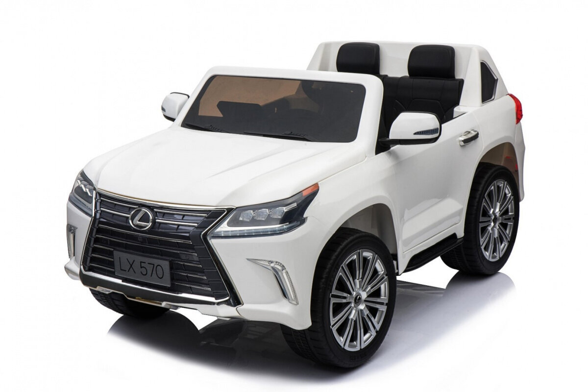 Lexus LX570 elektriline kahekohaline auto, valge hind ja info | Laste elektriautod | kaup24.ee