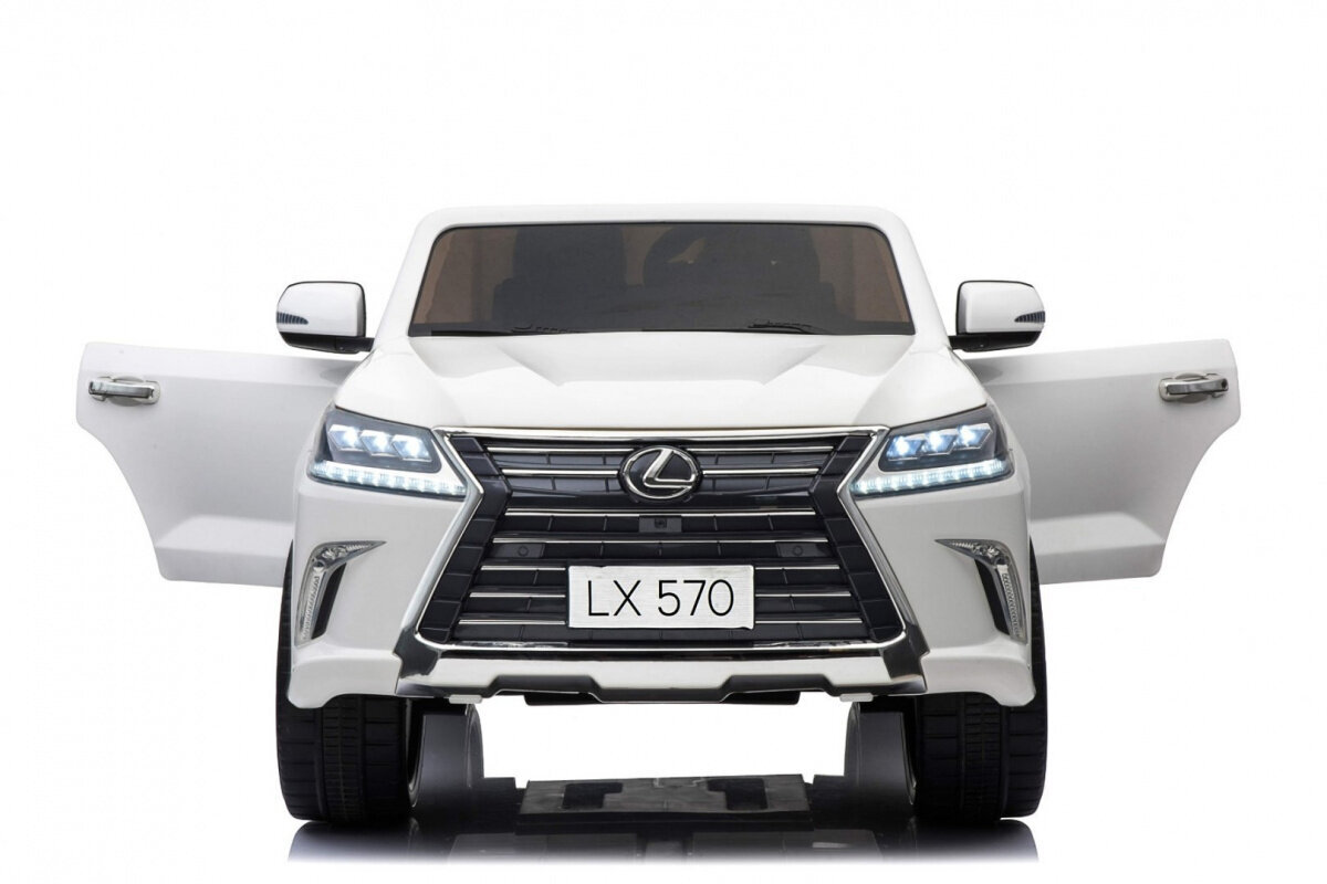 Lexus LX570 elektriline kahekohaline auto, valge hind ja info | Laste elektriautod | kaup24.ee