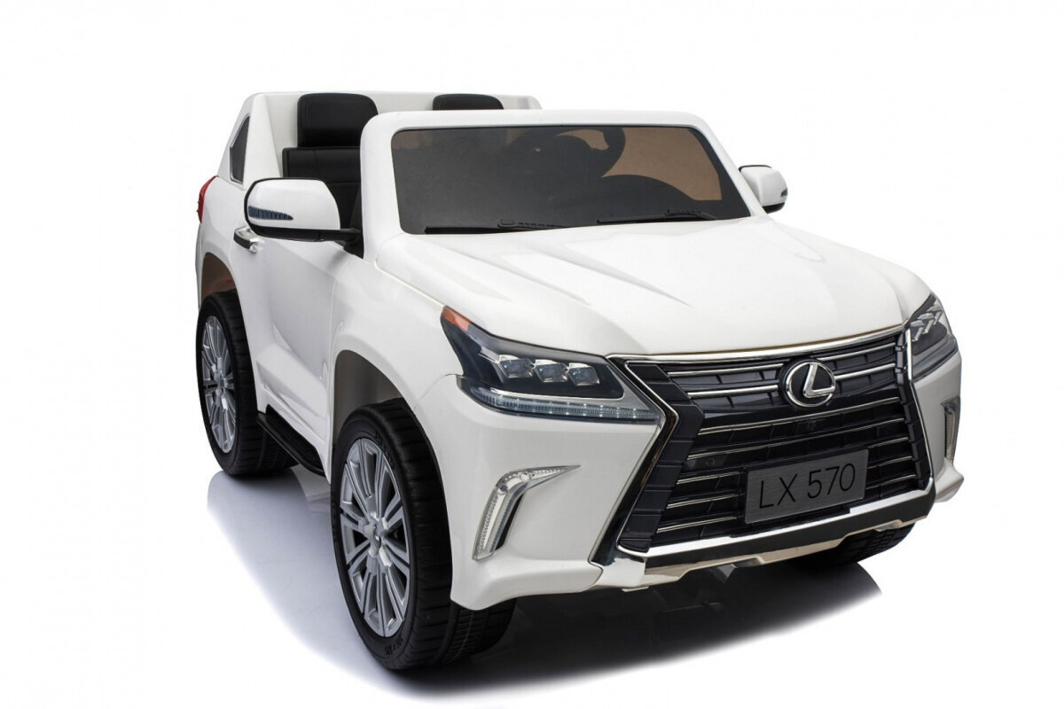 Lexus LX570 elektriline kahekohaline auto, valge hind ja info | Laste elektriautod | kaup24.ee