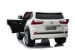Lexus LX570 elektriline kahekohaline auto, valge hind ja info | Laste elektriautod | kaup24.ee