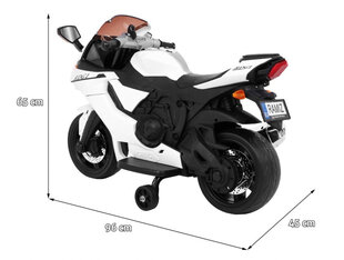 Elektrimootorratas R1 Superbike, valge hind ja info | Laste elektriautod | kaup24.ee