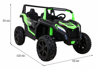 Buggy ATV STRONG Racing, roheline hind ja info | Laste elektriautod | kaup24.ee