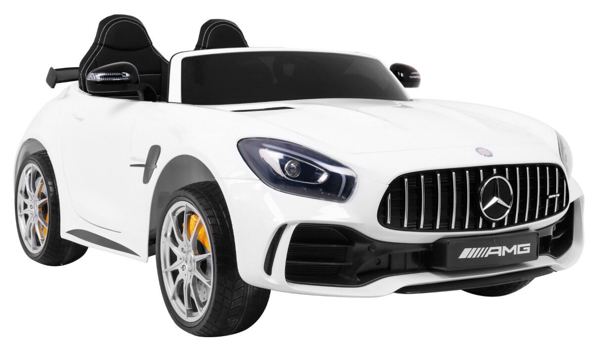 Mercedes-Benz GT R 4x4 elektriline kahekohaline auto, valge hind ja info | Laste elektriautod | kaup24.ee