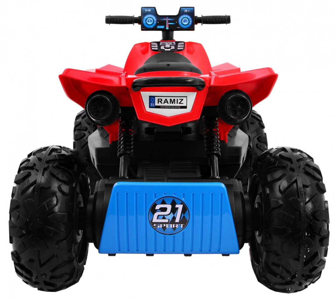 Quad Sport Run 4x4, punane hind ja info | Laste elektriautod | kaup24.ee