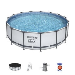 Каркасный бассейн Bestway Steel Pro Max, 457x122 см цена и информация | Бассейны | kaup24.ee