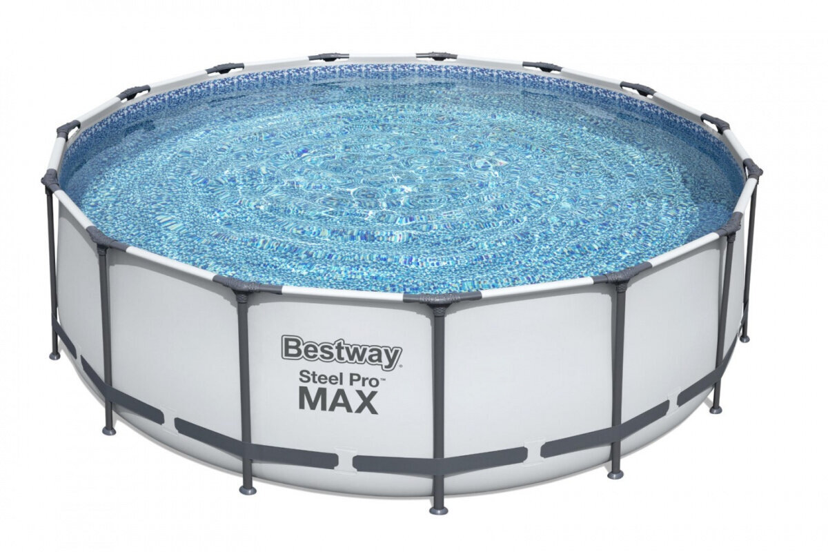 Bestway Steel Pro Max, 457x122 hind ja info | Basseinid | kaup24.ee