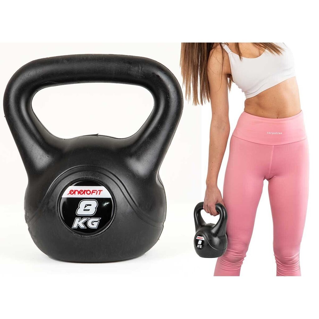 Kaal - Enero Fit Kettlebell, 8 kg hind ja info | Hantlid, kangid, raskused | kaup24.ee