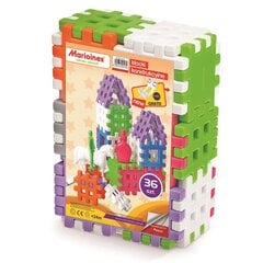 Вафельные блоки «Куб», 36 деталей цена и информация | Конструкторы и кубики | kaup24.ee