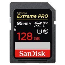 SanDisk SDXC 128GB Extreme Pro UHS-I U3 V30 95/90 MB/s hind ja info | Fotoaparaatide mälukaardid | kaup24.ee