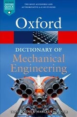 Dictionary of Mechanical Engineering 2nd Revised edition цена и информация | Книги по социальным наукам | kaup24.ee