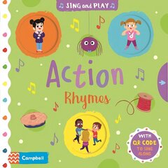 Action Rhymes цена и информация | Книги для малышей | kaup24.ee