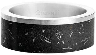 Стальное кольцо для мужчин Gravelli GJRUFSA002 цена и информация | Мужские украшения | kaup24.ee
