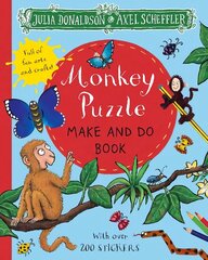Monkey Puzzle Make and Do Book hind ja info | Väikelaste raamatud | kaup24.ee