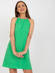 Женское зеленое повседневное платье цена и информация | Платья | kaup24.ee