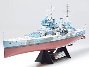 Сборная пластиковая модель Tamiya - British Battleship King George V, 1/350, 78010 цена и информация | Коллекционные модели автомобилей | kaup24.ee