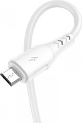 Vipfan USB to Micro USB cable Colorful X12, 3A, 1m (white) hind ja info | Kaablid ja juhtmed | kaup24.ee