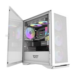 Darkflash DLM200 computer case (white) цена и информация | Корпуса | kaup24.ee