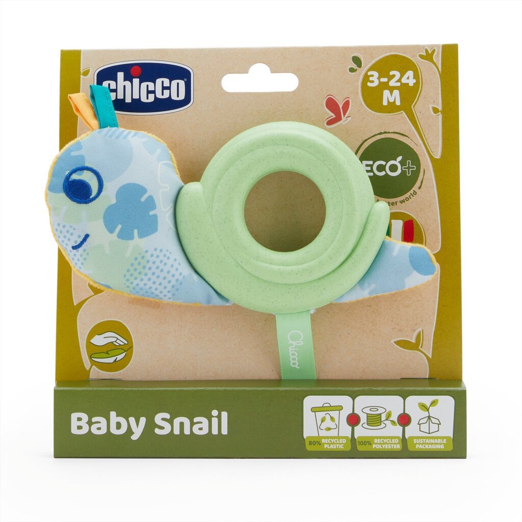 Beebi mänguasi Väike tigu Chicco hind ja info | Imikute mänguasjad | kaup24.ee