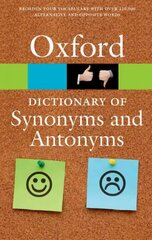 Oxford Dictionary of Synonyms and Antonyms 3rd Revised edition цена и информация | Пособия по изучению иностранных языков | kaup24.ee