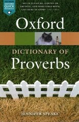 Oxford Dictionary of Proverbs 6th Revised edition hind ja info | Võõrkeele õppematerjalid | kaup24.ee
