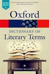 Oxford Dictionary of Literary Terms 4th Revised edition цена и информация | Исторические книги | kaup24.ee