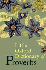 Little Oxford Dictionary of Proverbs 2nd Revised edition hind ja info | Võõrkeele õppematerjalid | kaup24.ee