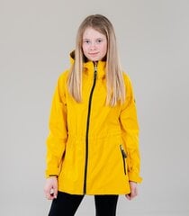 Lenne laste meriinovoodriga softshell parka Dalila 22270*109, kollane 4741593058226 цена и информация | Куртки, пальто для девочек | kaup24.ee