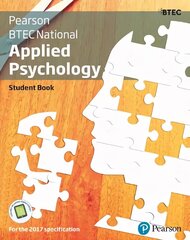 BTEC National Applied Psychology Student Book plus Activebook цена и информация | Книги по социальным наукам | kaup24.ee