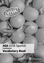 !Viva! AQA GCSE Spanish Foundation Vocabulary Book (pack of 8) hind ja info | Võõrkeele õppematerjalid | kaup24.ee