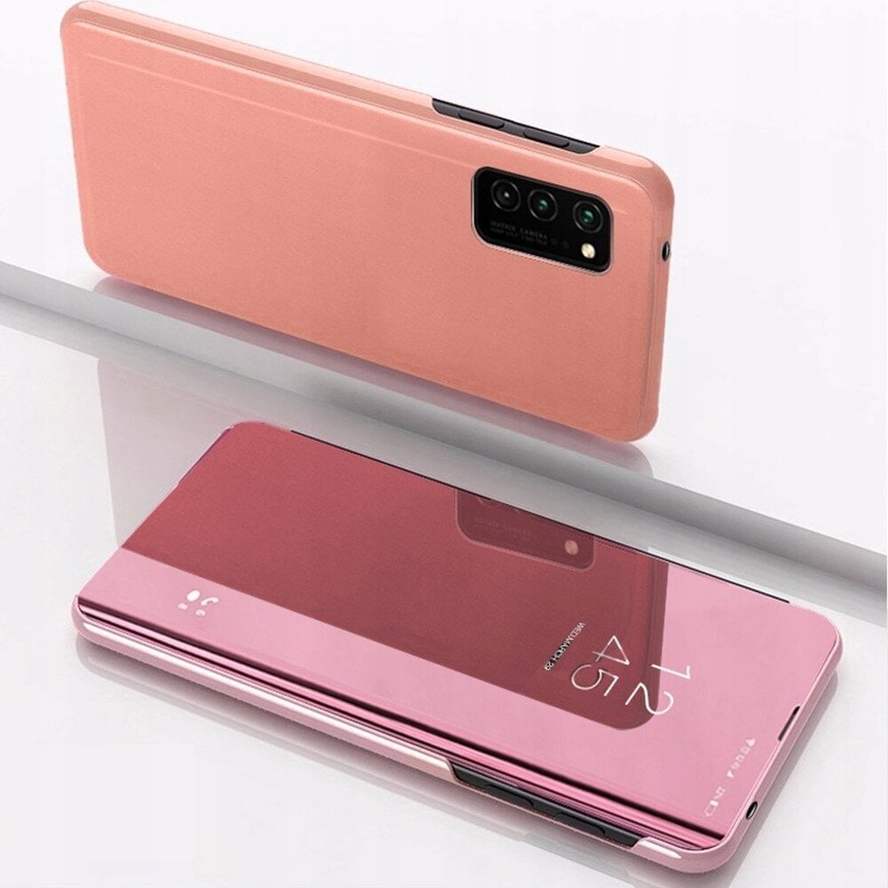 TelforceOne Smart Clear View, Xiaomi Redmi Note 7 pink hind ja info | Telefoni kaaned, ümbrised | kaup24.ee