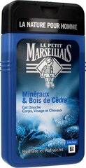 Dušigeel 3 in 1 Le Petit Marseillais, 250ml hind ja info | Dušigeelid, õlid | kaup24.ee