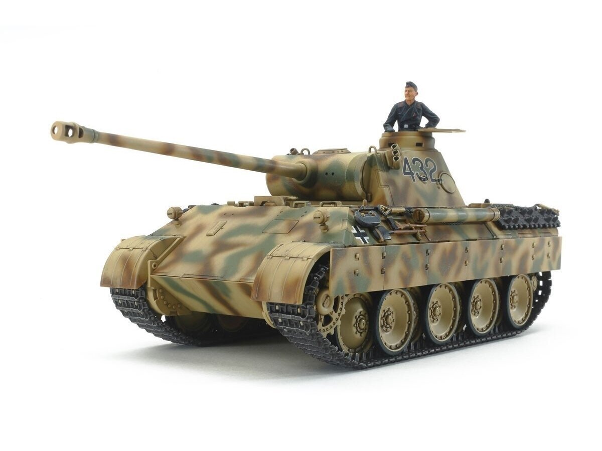 Tamiya - German Tank Panther Ausf.D, 1/48, 32597 hind ja info | Klotsid ja konstruktorid | kaup24.ee