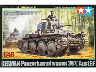 Сборная модель Tamiya - GERMAN Panzerkampfwagen 38(t) Ausf.E/F, 1/48, 32583 цена и информация | Конструкторы и кубики | kaup24.ee