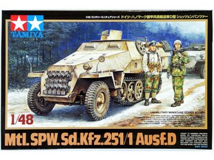 Tamiya - Mtl.SPW.Sd.kfz 251/1 Ausf.D, 1/48, 32564 hind ja info | Klotsid ja konstruktorid | kaup24.ee