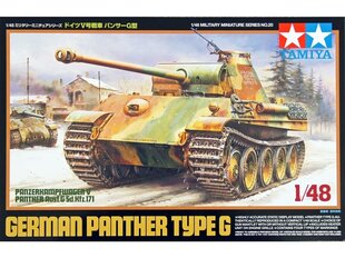 Tamiya - German Panther Type G, 1/48, 32520 hind ja info | Klotsid ja konstruktorid | kaup24.ee