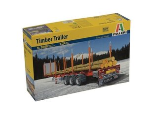 Italeri - Holzauflieger Timber Trailer, 1/24, 3868 hind ja info | Klotsid ja konstruktorid | kaup24.ee