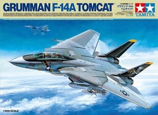 Tamiya - Grumman F-14A Tomcat, 1/48, 61114 hind ja info | Klotsid ja konstruktorid | kaup24.ee