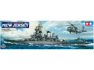 Tamiya - US Battleship USS New Jersey BB-62, 1/350, 78028 hind ja info | Klotsid ja konstruktorid | kaup24.ee