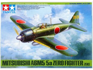 Сборная модель Tamiya - Mitsubishi A6M5/5a Zero Fighter (Zeke), 1/48, 61103 цена и информация | Конструкторы и кубики | kaup24.ee