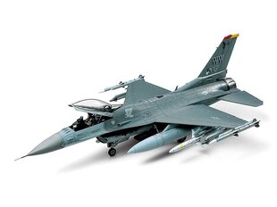  Сборная модель Tamiya - Lockheed Martin F-16CJ (Block 50) Fighting Falcon, 1/48, 61098 цена и информация | Конструкторы и кубики | kaup24.ee