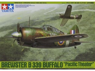 Tamiya - Brewster B-339 Buffalo "Pacific Theater", 1/48, 61094 hind ja info | Klotsid ja konstruktorid | kaup24.ee
