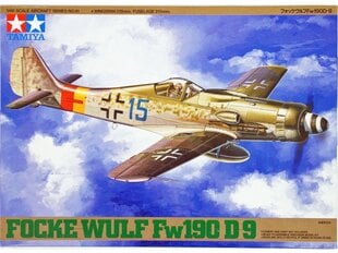 Tamiya - Focke-Wulf Fw190 D-9, 1/48, 61041 цена и информация | Конструкторы и кубики | kaup24.ee