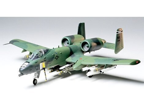 Tamiya - USAF Fairchild Republic A-10A Thunderbolt II, 1/48, 61028 hind ja info | Klotsid ja konstruktorid | kaup24.ee