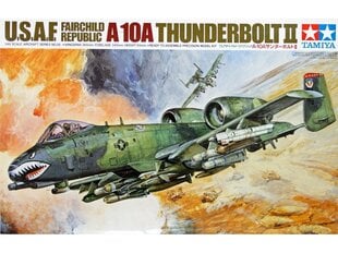 Tamiya - USAF Fairchild Republic A-10A Thunderbolt II, 1/48, 61028 цена и информация | Конструкторы и кубики | kaup24.ee