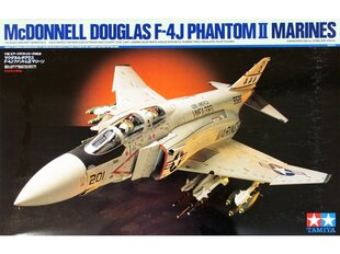  Сборная модель Tamiya - McDonnell Douglas F-4J Phantom II Marines, 1/32, 60308 цена и информация | Конструкторы и кубики | kaup24.ee