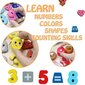 Puidust Montessori tüüpi mänguasi loendamiseks, värvide ja kujundite õppimiseks hind ja info | Arendavad mänguasjad | kaup24.ee
