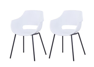 Набор из 2 обеденных стульев Sit, белый цвет цена и информация | Стулья для кухни и столовой | kaup24.ee